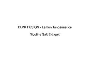 Blvk E Liquid: BLVK FUSION - Lemon Tangerine Ice