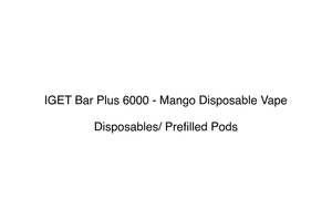 IGET Bar Plus 6000 - Mango