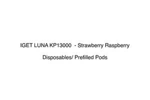 IGET LUNA KP13000  - Strawberry Raspberry