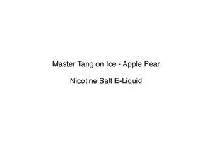 Master Tang On Ice: Master Tang on Ice - Apple Pear