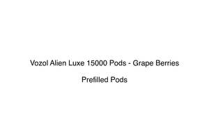 Vozol Alien Luxe 15000  - Grape Berries