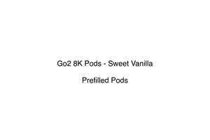 Go2 8K Pods - Sweet Vanilla