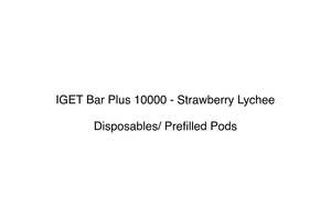 IGET Bar Plus 10000 - Strawberry Lychee