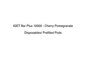 IGET Bar Plus 10000 - Cherry Pomegranate