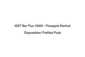 IGET Bar Plus 10000 - Pineapple Kiwifruit