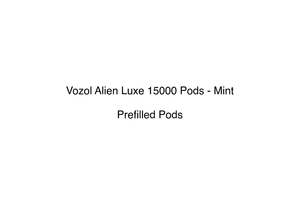Mint Disposable Vape And E Liquid Nz: Vozol Alien Luxe 15000  - Mint