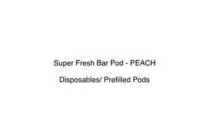 Super Fresh Bar Pod - PEACH