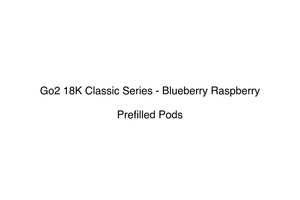 Go2 18k Refillable Vaping Device: Go2 18K Classic Series - Blueberry Raspberry