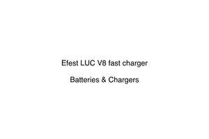 Efest LUC V8 fast charger