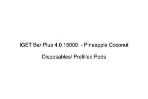 IGET Bar Plus 4.0 15000  - Pineapple Coconut