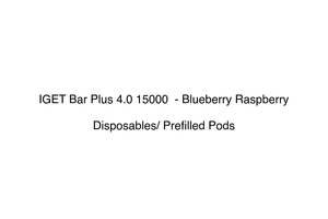 IGET Bar Plus 4.0 15000  - Blueberry Raspberry