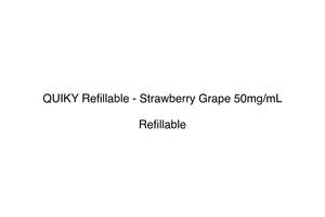 QUIKY Refillable - Strawberry Grape 50mg/mL