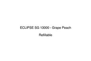 New Arrivals: ECLIPSE SG 13000 - Grape Peach (Pod Only)
