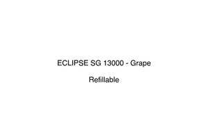 New Arrivals: ECLIPSE SG 13000 - Grape (Pod Only)