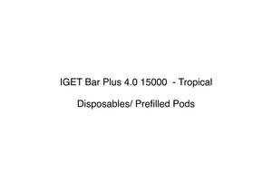 IGET Bar Plus 4.0 15000  - Tropical