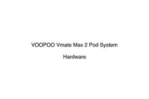 VOOPOO Vmate Max 2 Pod System