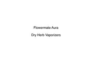 Flowermate Aura