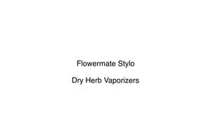 New Arrivals: Flowermate Stylo