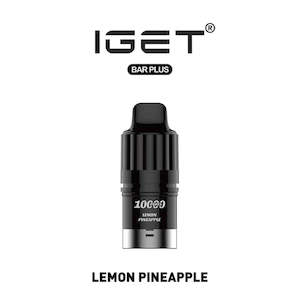 IGET Bar Plus 3.0 Replacement Pods (10,000 Puffs) - Lemon Pineapple
