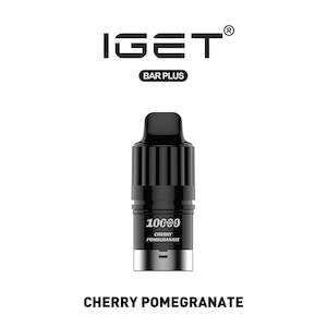IGET Bar Plus 3.0 Replacement Pods (10,000 Puffs) - Cherry Pomegranate