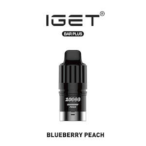 IGET Bar Plus 3.0 Replacement Pods (10,000 Puffs) - Blueberry Peach
