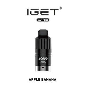 IGET Bar Plus 3.0 Replacement Pods (10,000 Puffs) - Apple Banana