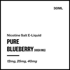 Pure - Blueberry (High MG Nic Salt E-Liquid 30ml)