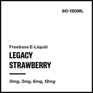 Legacy - Strawberry (Freebase E-Liquid)