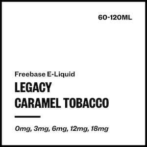 Legacy - Caramel Tobacco (Freebase E-Liquid)