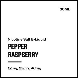 Pepper - Raspberry (Nic Salt E-Liquid 30ml)