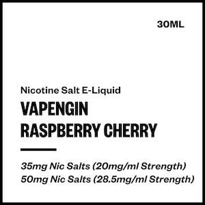 Vapengin - Raspberry Cherry (Nic Salt E-Liquid 30ml)