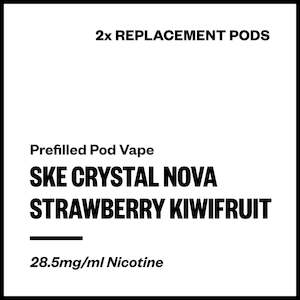 SKE Crystal Nova - Strawberry Kiwifruit (2x Replacement Pods)