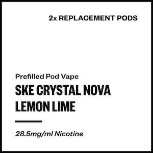 Ske: SKE Crystal Nova - Lemon Lime (2x Replacement Pods)