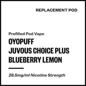 Oyopuff Juvous Choice Plus - Blueberry Lemon (Replacement Pod)