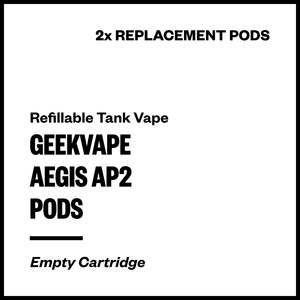 Geekvape Aegis AP2 Replacement Pods (2 Pack)
