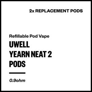 Uwell Yearn Neat 2 Replacement Pods (2 Pack)
