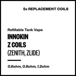 Innokin Z Coils (for Zenith 1/2/Pro; Zlide Top/D22; etc) [5 Pack]