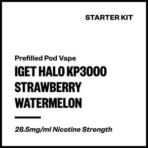 IGET Halo KP3000 - Strawberry Watermelon (Starter Kit)