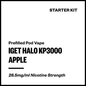 20 And Under: IGET Halo KP3000 - Apple (Starter Kit)
