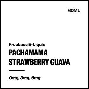 Pachamama E Liquids: Pachamama - Strawberry Guava (Freebase E-Liquid 60ml)