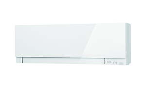 Mitsubishi Electric Designer Series EF 35 High Wall Heat Pump WHITE