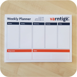 Products: Varntige A4 Weekly Planner