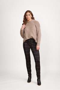 230 Hyde - Skinny Leg Full Length Printed Ponti Pull-On