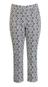Pull On Pants All: S271LW Hearts - Skinny Leg 7/8 Length Lightweight Pull-On