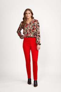 Pull On Pants All: 230M Fiesta - Skinny Leg Full Length Pinwale Cord Pull-On