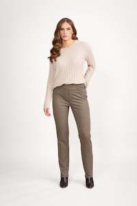 Pull On Pants All: 234B Brentwood - Slim Leg Full Length Knit Pull-On