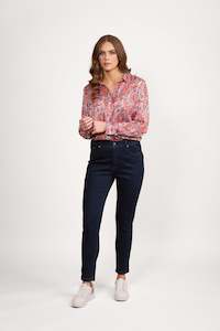 Jeans All: 5009 Indigo Denim - Skinny Leg Ankle Grazer, Slim Hip and Thigh Jean with Side Waist Elastic