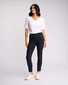 Permanent Collection Pull On Pants: Concept Pant - Navy