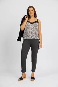 Ankle Grazer Paris Collection: Cannes Pull On - Beluga