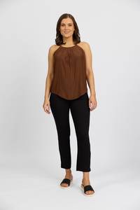 Ankle Grazer Paris Collection: Cannes Pull On - Black